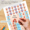 Mixed Waterproof Labels for Kids - Fairy Princess