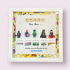 Daddy's 3D Lego Superhero Shadow Box Frame (5 Legos)