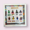 Daddy's 3D Lego Superhero Shadow Box Frame (8 Legos)