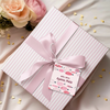 Personalised Gift Tags | Fish Pink
