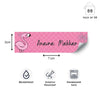 Personalised Name Labels | Flamingo