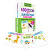 Flash Cards Addition and Subtraction - 30 Double Sided (With Free Pen)