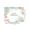 Personalised Gift Notecards | Floral Pink