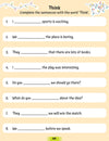Fluency Sentences Book 3