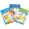Set of 3: Outer Space, Animals and 1-20 Sticker Colouring Books