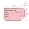 Personalised School Book Labels | Girl With A Bow