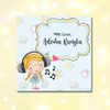 Personalised Gift Tags | Green Girl