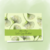 Personalised Gift Notecards | Green Leaf