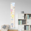 Hot Air Balloon with Cute Animals | Height Chart Wall Sticker