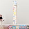 Hot Air Balloon with Cute Animals | Height Chart Wall Sticker