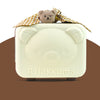 20 Pcs Chubby Cream Teddy Face Birthday Gift Hamper Set With Travelling Suitcase