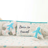 Aeroplane Personalised Throw Cushion
