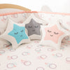 Star (Peach) Shape Personalised Cushion