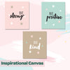 Inspirational | Canvas For Wall (Set of 3)
