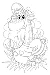Jumbo Cartoon Colouring Book - 3