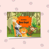 Personalised Gift Notecards | Jungle Animals