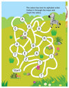 Jungle Activity and Colouring Book- Die Cut Animal Shaped Book