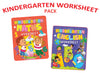 Kindergarten Worksheets (A Set of 2 Books)