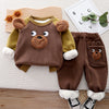 Brownbear 3Dears 2Pcs Sherpa Winter Tracksuit