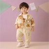 3 Pcs Set | Happy Little Bear Jacket, T-Shirt & Pants Set