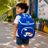Blue Plane Soft Neoprene Backpack for Toddlers & Kids,3yrs to 5yrs