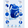 Blue Plane Soft Neoprene Backpack for Toddlers & Kids,3yrs to 5yrs