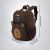 Brown 3D Bear Soft Neoprene Backpack for Toddlers & Kids, 3yrs - 5yrs
