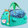 Green Happy Monster Theme Duffle Bag