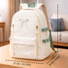 Ivory Bow Multi-Pocket School Backpack