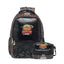 2Pcs Set Of Jurasic Dino School Backpack & Matching Lunchbag