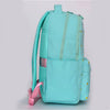 3Pcs Mint Mini Heart Matching Backpack, Lunch Bag & Stationery Pouch