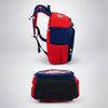 Navy & Red Car Soft Neoprene Backpack for Toddlers & Kids, 3yrs to 5yrs