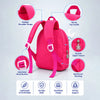 Fuschia Pink Reindeer Backpack with Removable Soft Toy for Toddlers