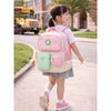 Pink & Mint 3 Different Pocket Style Backpack