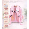 Pink & Mint 3 Different Pocket Style Backpack