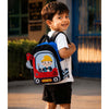 Red 3D 3d Trucker Baby Backpack for Toddlers & Kids