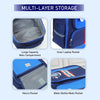 Cobalt & Dark Blue Crest Backpack
