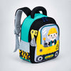 Yellow 3D 3d Trucker Baby Backpack for Toddlers & Kids
