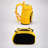 Yellow 3D Lion Face Soft Neoprene Backpack for Toddlers & Kids, 3yrs - 5yrs