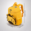 Yellow 3D Lion Face Soft Neoprene Backpack for Toddlers & Kids, 3yrs - 5yrs