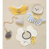 3Pcs Set, Duck Print Premium Adjustable Button Closure & Wide Shoulder Size Bibs