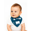 3Pcs Set Of Polar Bear Print Premium Adjustable Snap Button Closure Bibs