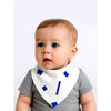 3Pcs Set Of Superstar Print Premium Adjustable Snap Button Closure Bibs