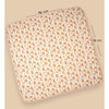Puppy Print Muslin Cotton Blanket With 2 Matching Napkins