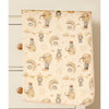 Tedddy Stars Muslin Cotton Blanket With 2 Matching Napkins