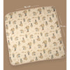 Tedddy Stars Muslin Cotton Blanket With 2 Matching Napkins