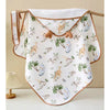 Brown Dino Island Wrapper & Blanket With Hood