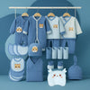 26Pcs Blue Baby Horn Newborn Gift Box