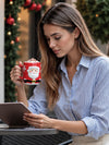 Classic 3D Santa with Sack Ceramic Hot Chocolate and Coffee Christmas Mug