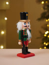 Royal Multicolour Set of 3 Wooden Nutcrackers, Christmas Table Décor,6.2 inches ht